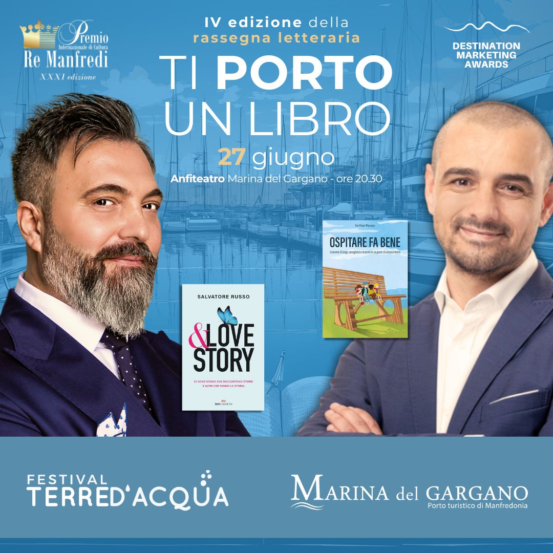 Ultimo appuntamento con Ti Porto un Libro. Domani al via i Destination Marketing Awards